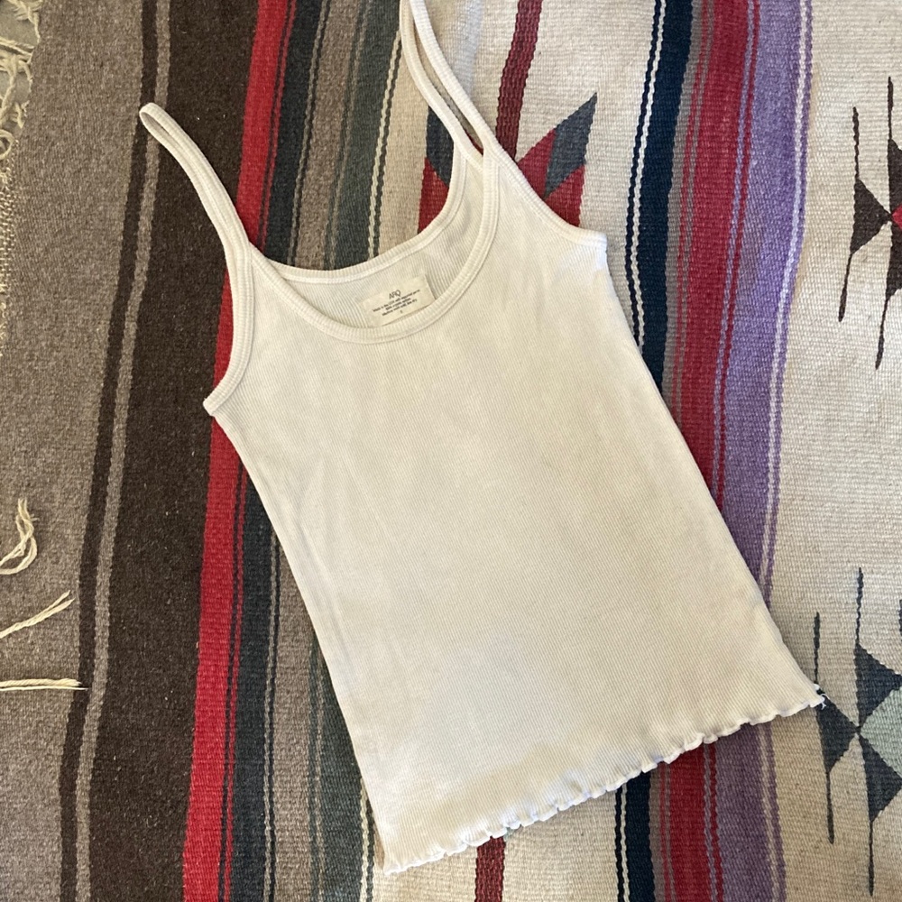 ARQ Mari Ribbed Tank Top - Cotton